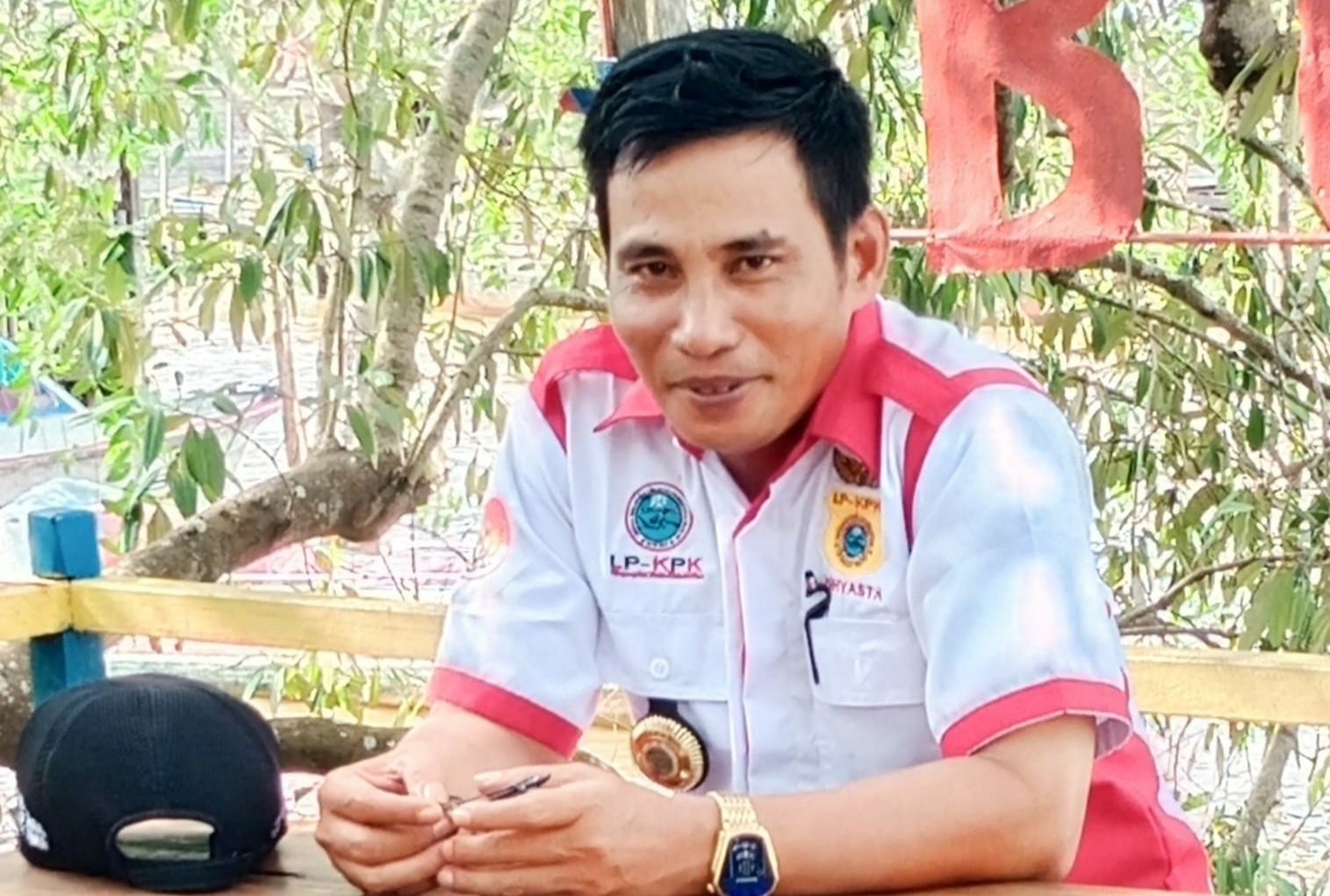 Ketua Komda LP-KPK Jambi Syafri Hamzah