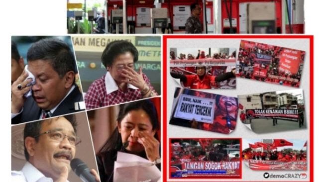 BBM Naik, Ingat Air Mata Puan Maharani CS Saat Zaman SBY