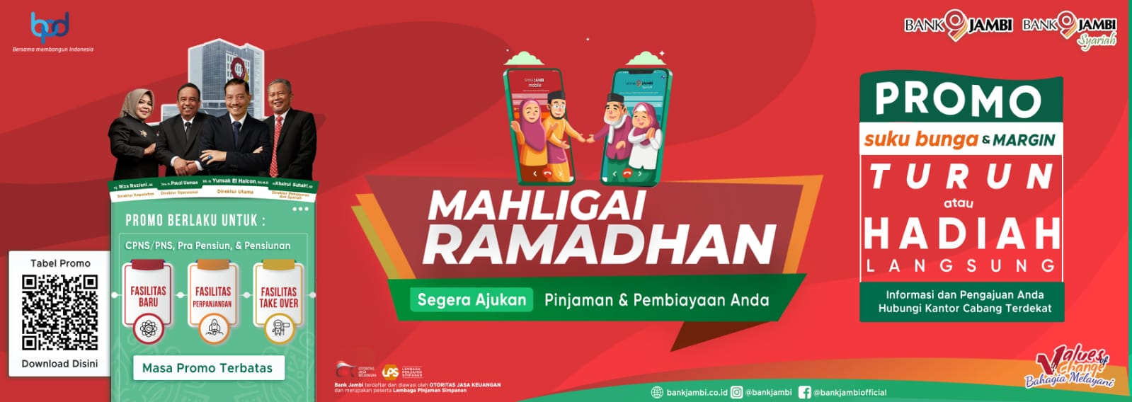 Poster Program dan Promo Mahligai Ramadhan Bank 9 Jambi