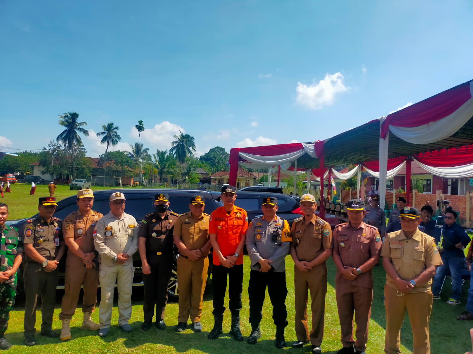 Tim Gabungan TNI-POLRI Gelar Upacara Penanggulangan Musim Kemarau 