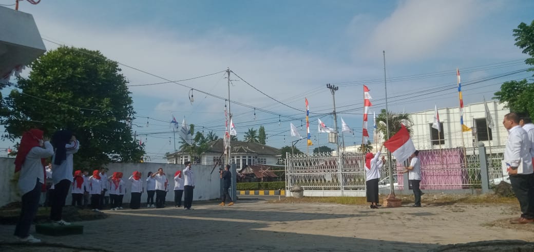 DPW Partai Perindo Provinsi Jambi Gelar Upacara (Ist)