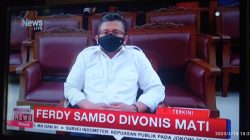 News! Hakim Putuskan Ferdy Sambo Divonis Hukuman Mati