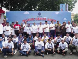Wamen Ketenagakerjaan Lepas Ratusan Pemudik Bersama BMKJ Jakarta