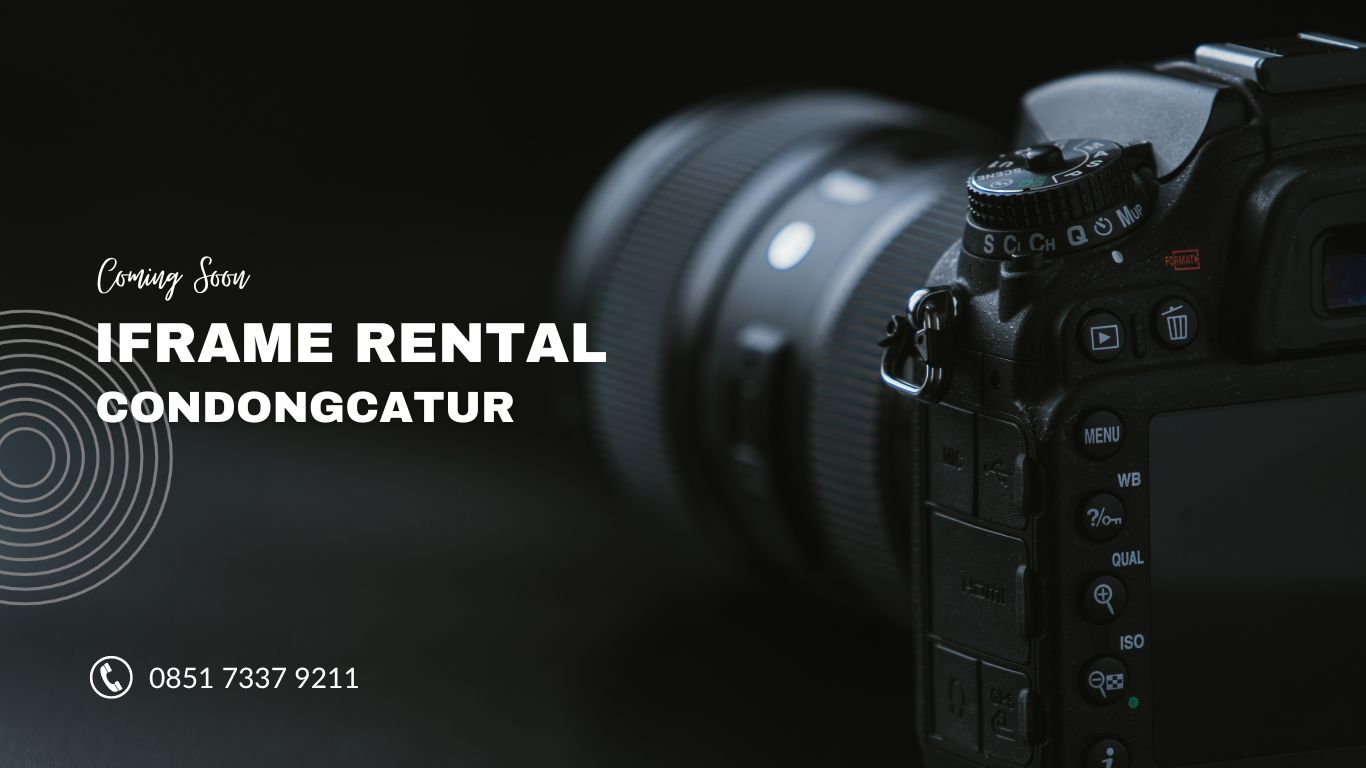 rental kamera jogja